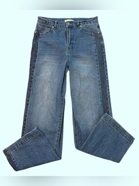Habitual Light and Mid Wash Two-Tone Jeans
